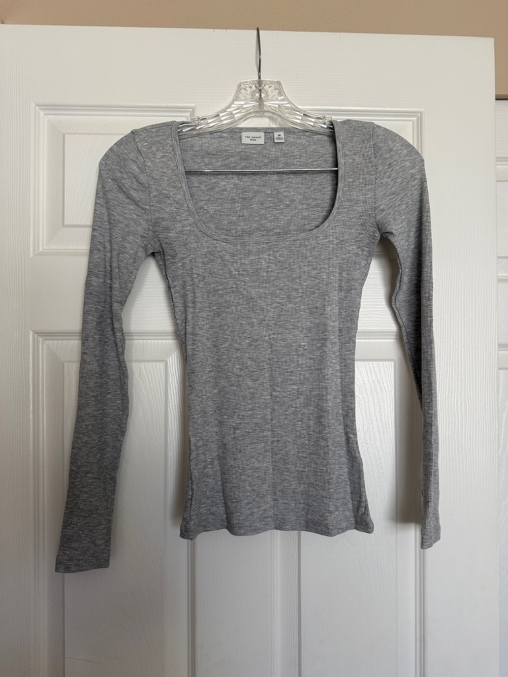 Aritzia The Group Heather Chrome Lounge Top XS